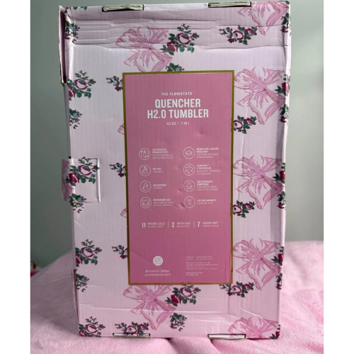 Stanley x LoveShackFancy FlowstateQuencher 40oz Tumbler New