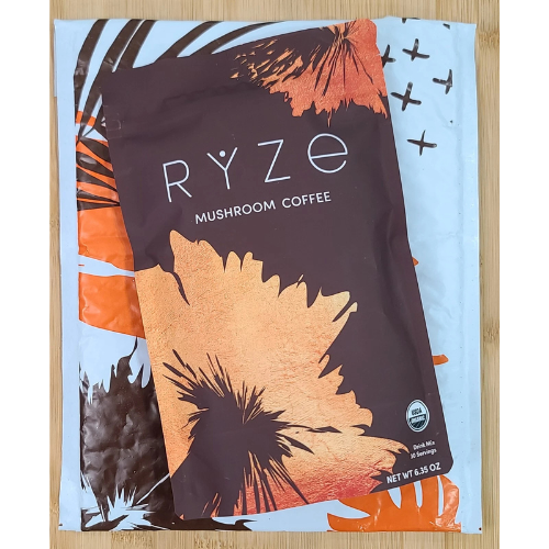 Rýze Mushroom Coffee Instant Organic Coffee Mushroom Extract Energy 30 Servings New