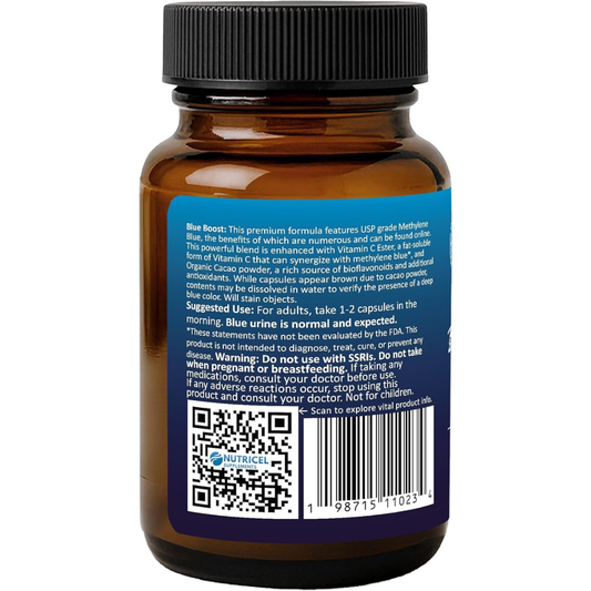 Premium Methylene Blue Supplement Capsules – Advanced Wellness Formula