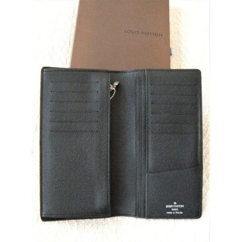 LOUIS VUITTON Portefeuille Brazza Wallet Bifold Damier Graphite N62665 F/S New