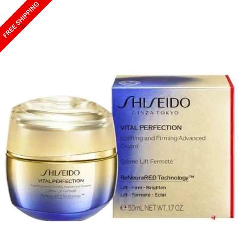 Shiseido Vital Perfection Advanced Cream Uplifting and Firming 1.7oz / 50 ml New