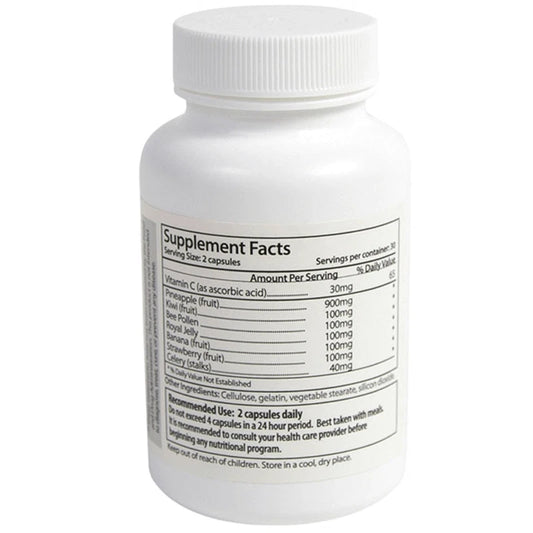Natural Wellness Supplement Capsules – Men’s Vitality & Flavor Support Formula