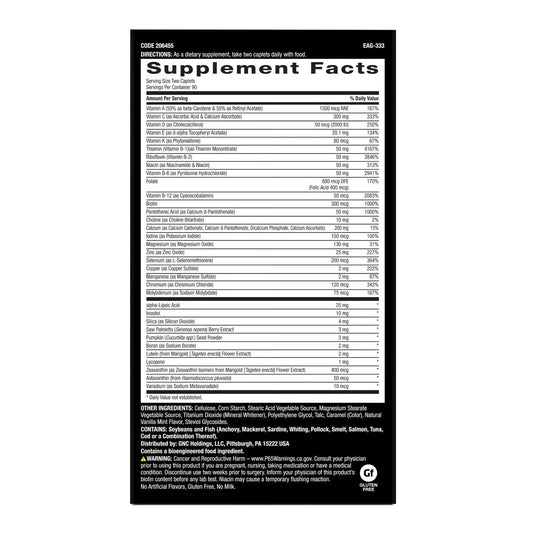 GNC Mega Men Multivitamin Immune Energy Boost Support Antioxidants 180pcs NEW