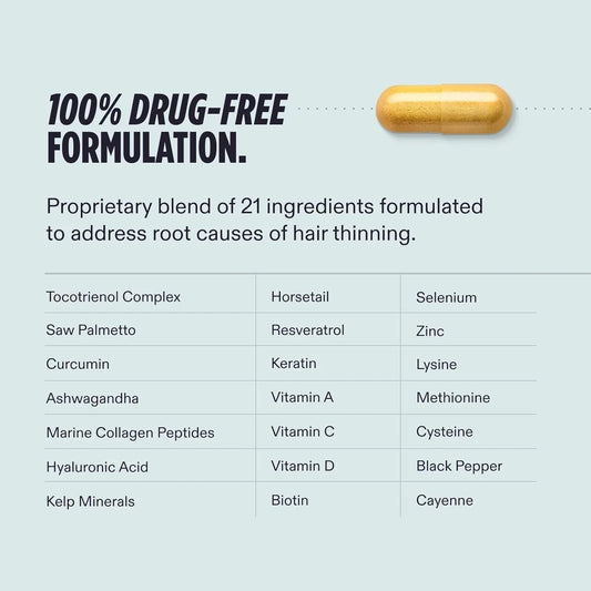 Nutrafol Men Hair Growth Nutraceuticals Dietary Supplement 120 Capsules
