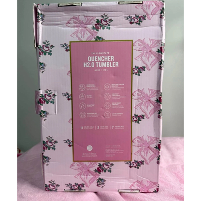 Stanley x LoveShackFancy FlowstateQuencher 40oz Tumbler   New