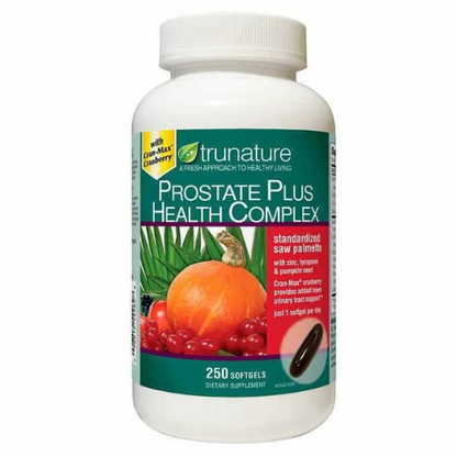 PROSTATE PLUS HEALTH COMPLEX 250 Softgels with Saw Palmento  New