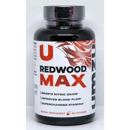 UMZU REDWOOD MAX Blood Flow Support Dietary Supplement 60 Capsules New