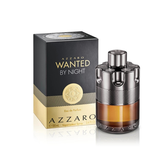 Eau de Parfum Azzaro Wanted by Night Men s Cologne 3.4 Fl Oz Warm Spicy Cinnamon
