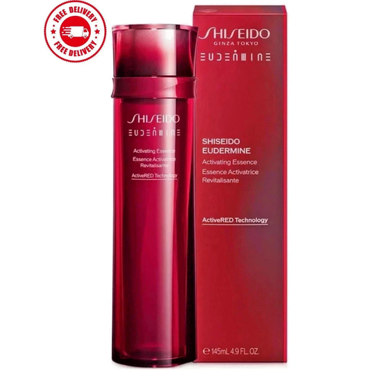 Shiseido Eudermine Activating Essence Active Red Tech 4.9oz / 145ml NEW