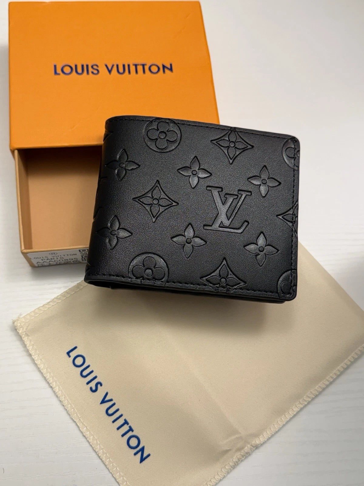 Louis Vuitton Multiple Monogram Slender Canvas Black Men’s Wallet
