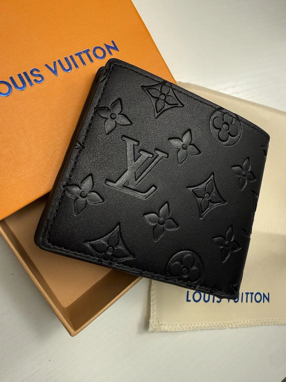 Louis Vuitton Multiple Monogram Slender Canvas Black Men’s Wallet