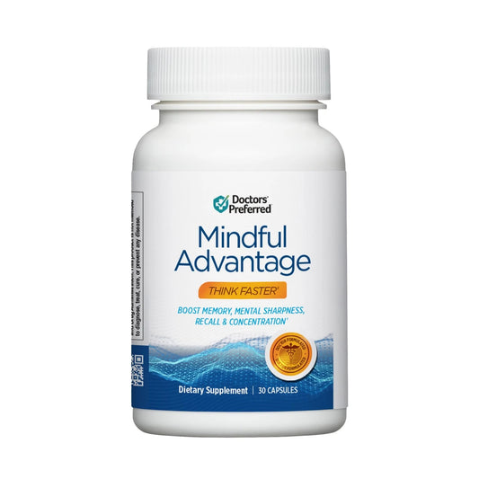 DOCTORS PREFERRED Mindful Advantage Brain Supplements for Memory and Focus -
