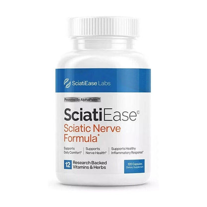 SciatiEase Labs Ease Sciatic Nerve Formula 120 Capsules