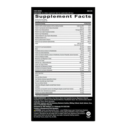 GNC Mega Men Multivitamin Immune Energy Boost Support Antioxidants 180pcs NEW