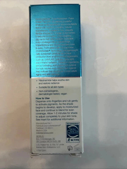 Colorescience Sunforgettable Total Protection Face Shield Flex SPF 50 Medium new