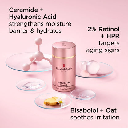 Elizabeth Arden Retinol + HPR Ceramide Rapid Skin Renewing Water Cream Face