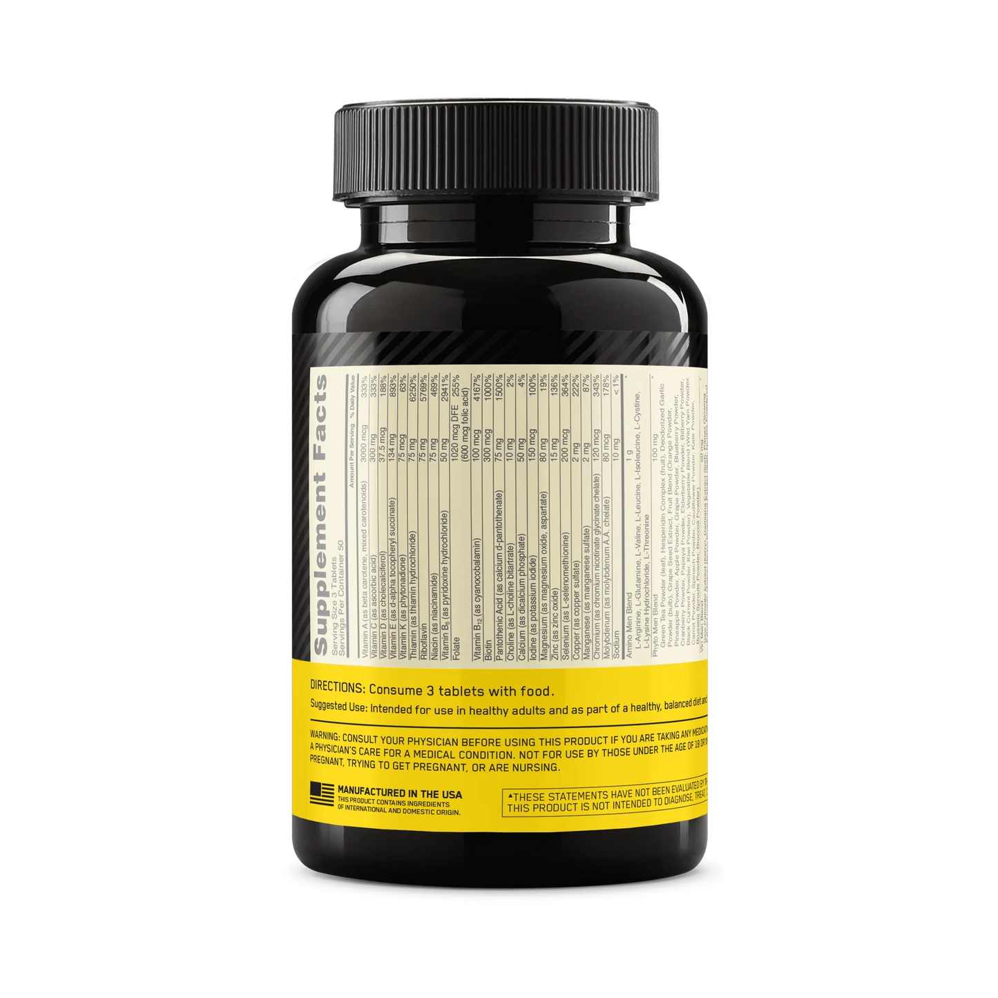 Optimum Nutrition, Opti-Men Multivitamin
