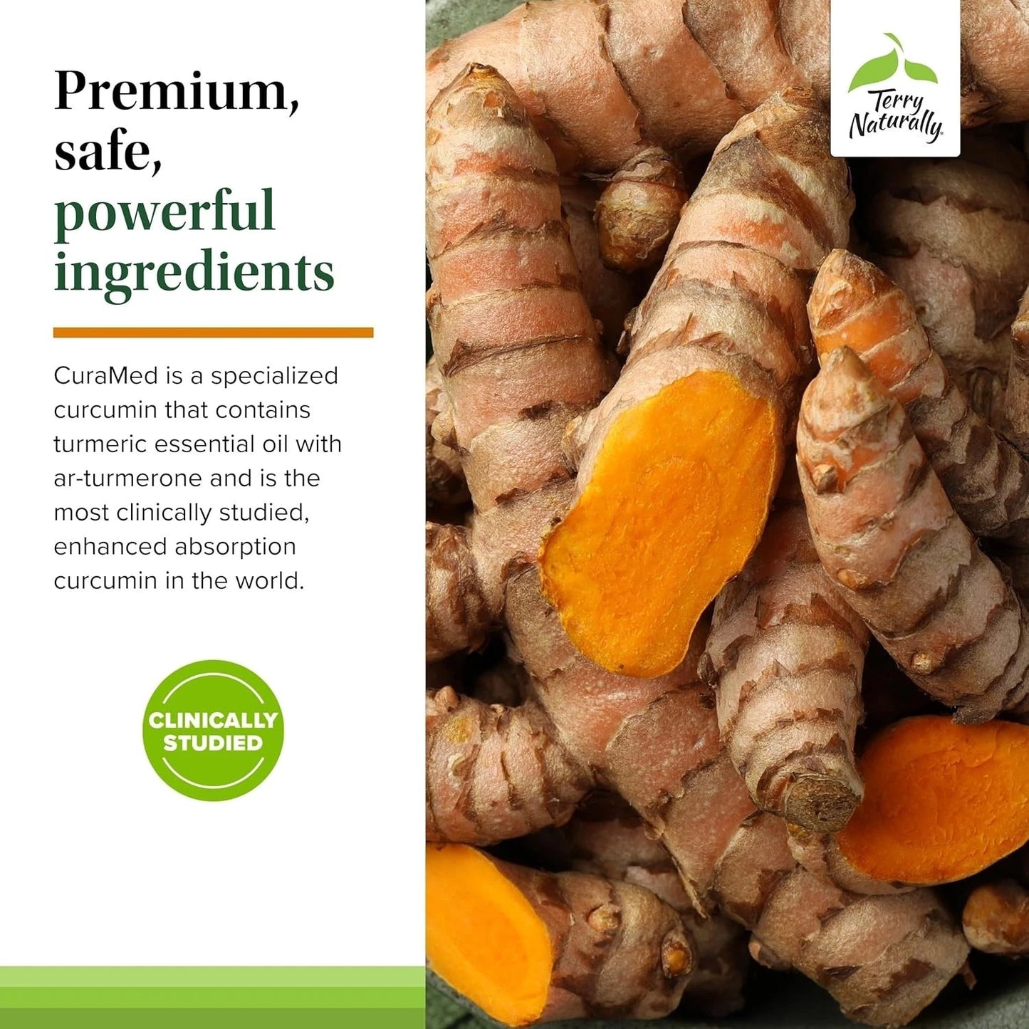 Terry Naturally CuraMed Superior Absorption Curcumin 750mg 120 Softgels