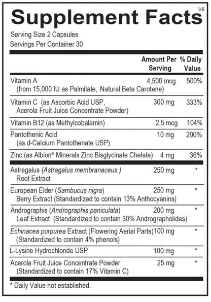 Viracid Immune Support Supplement 60 Capsules – Boost Immunity