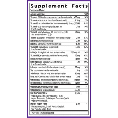 Men’s 55+ Daily Multivitamin Tablets – Complete Age Support Formula | 48 Count