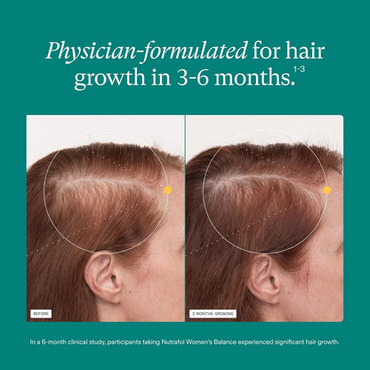 Nutrafol Women's Balance Hair Growth Supplements