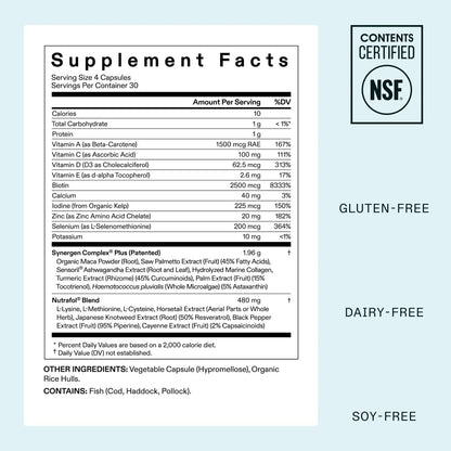 Nutrafol Women's Balance Hair Growth Supplements