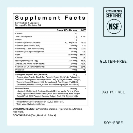 Nutrafol Women's Balance Hair Growth Supplements