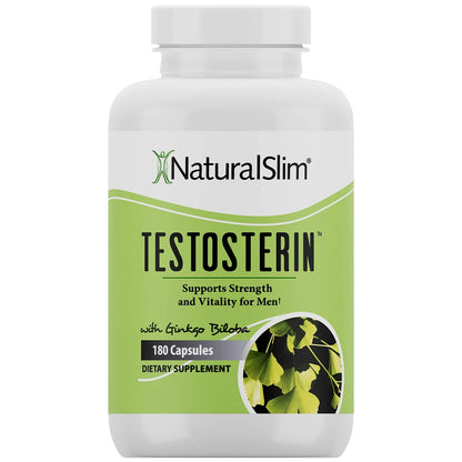 Naturalslim Natural Testosterone Booster for Men - Male Enhancing Supplement