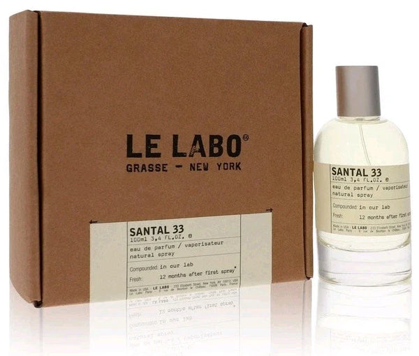 Le Labo Santal 33 Eau de Parfum Spray 3.4 Oz/100 ML For Unisex New