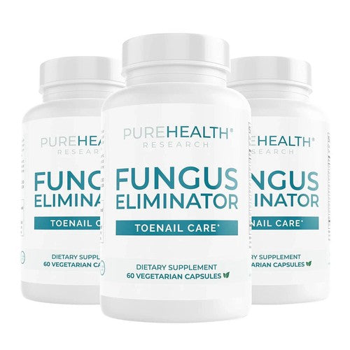 3(pac) PureHealth Research Fungus Eliminator - Toenail Care,Wormwood,Oregano, Garlic&nbsp;&nbsp;